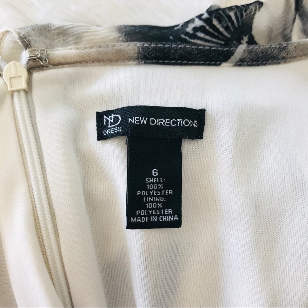 New Directions Dress with Waist Tie - Picture 3 of 7